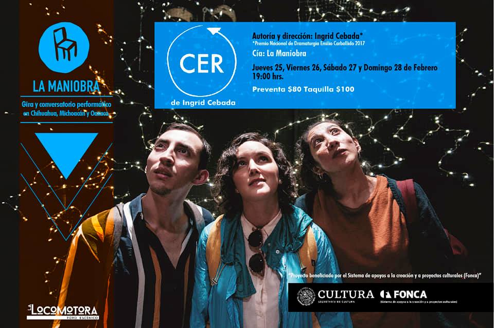 CERO Obra galardonada con el Premio Nacional de Dramaturgia “Emilio Carballido”