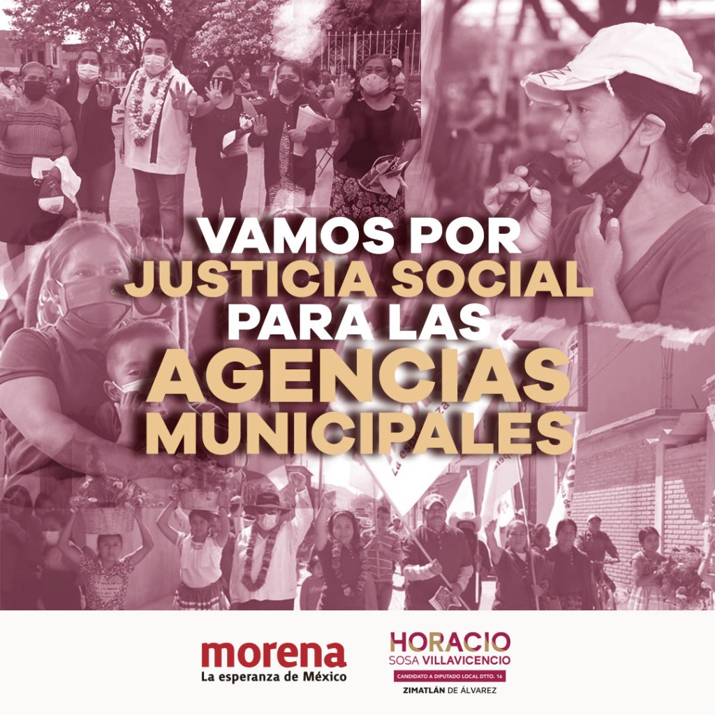 Justicia Social para agencias municipales compromete Horacio Sosa&nbsp;Villavicencio