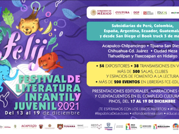 200 actividades en el Festival Internacional de Literatura Infantil y&nbsp;Juvenil