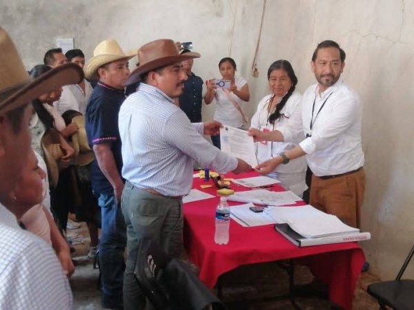 EN CANDELARIA LOXICHA… «LA PLANILLA BLANCA ES LA GANADORA», FELIPE REYES&nbsp;SANTIAGO